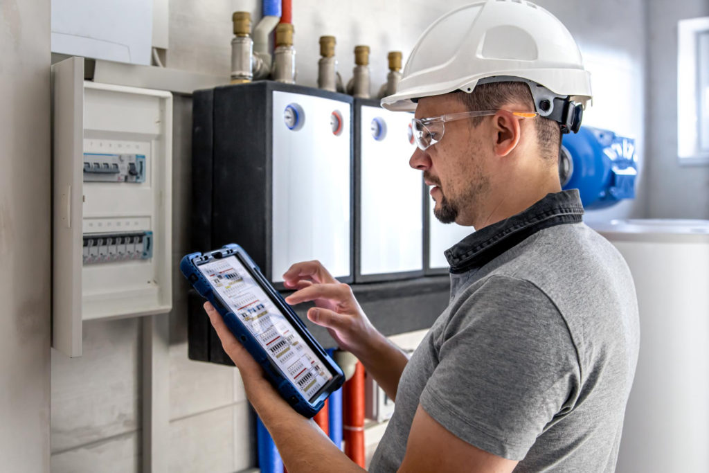 HVAC system inspection
